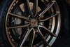 Set 4 18" Niche M222 DFS 18x8 5x112 42mm Wheels Matte Bronze Rims