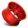 Set 4 Niche M186 Misano 20x10 5x120 Candy Red Wheels 20" 40mm Rims