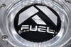 Polished Fuel front dually center cap for compatible Ford F350 8x200 wheels