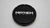 Mayhem C108303MB03 4 inch matte black wheel center cap front view