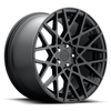 Set 4 18" Rotiform R112 BLQ 18x8.5 5x100 Matte Black Wheels 35mm Car Street Rims