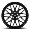 Set 4 17" Voxx Nogara Matte Black 17x7.5 Wheels 5x110 5x115 40mm Rims