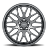 Set 4 17" Voxx Nogara Carbon Grey 17x7.5 Wheels 5x112 5x120 40mm Rims