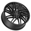 17" Motiv 429B Align Gloss Black 17x7.5 Wheel 5x108 5x4.5 Rim +40mm