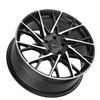 20" Motiv 430MB Maestro 20x8.5 Machined Black Wheel 5x112 5x4.50 +40mm Rim