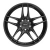 18" Motiv 434B Matic Gloss Black 18x7.5 Wheel 5x112 5x4.5 Rim +40mm