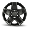 Set 4 16" Mamba 585B M13  16x8 Wheels 5x4.50 +13mm