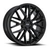 Set 4 19" Niche 1PC M224 Gamma 19x8.5 Gloss Black 5x112 Wheels 42mm Rims