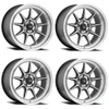 Set 4 15" Konig 105M Countergram  15x9 Wheels 4x100 +35mm