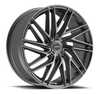 20" Motiv 429G Align Graphite 20x8.5 Wheel 5x108 5x4.5 +40mm Rim