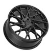 Set 4 18" Motiv 430B Maestro 18x8 Gloss Black Wheels 5x108 5x4.5 40mm Rims