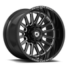 20" Gear Off Road 764BM Leverage Gloss Black Milled 20x10 Wheel 8x180 -19mm Rim