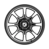 20" Gear Off Road Glock 772MB Gloss Black Milled 20x9 Wheel 6x135 6x5.5 18mm