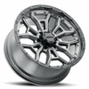 20" Ultra 126GN Warmonger 6 Gloss Anthracite Black Lip 20x9 Wheel 6x135 18mm Rim