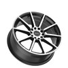 18" Motiv 431MB Elicit 18x7.5 Machined Black Wheel 5x112 5x4.50 +40mm Rim