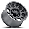 18" Ultra 114SB The Chief Satin Black 18x9 Wheel 5x5 01mm For Jeep Truck Rim