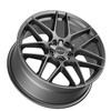 18" Motiv 435G Foil 18x8 Gunmetal Wheel 5x108 5x4.50 +42mm Rim