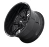 Set 4 Moto Metal MO970 20x10 5x5 5x5.5 Gloss Black With Milled Wheels 20" -24mm