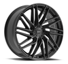 20" Motiv 429B Align Gloss Black 20x8.5 Wheel 5x4.5 5x120 Rim +40mm