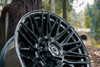 20" Gear Off Road Edge 770B Gloss Black Rim 20x10 6x135 6x5.5 -19mm Lifted Wheel