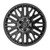20" Gear Off Road Edge 770B Gloss Black 20x9 Wheel 8x170 18mm For Ford F250 F350