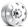 16" Ultra 02P Modular Polished Front Dually Truck Rim 16x6 Wheel 8x170 102mm