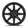 Set 4 20" Gear Off Road 765B Ridge Black 20x9 Wheels 6x135 6x5.5 18mm Truck Rims