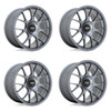 Set 4 Rotiform R903 Tuf 20x9.5 5x4.5 Satin Titanium Wheels 20" 35mm Rims