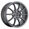 16" Vision 425 Bane Gunmetal 16x7 Wheel 5x112 48mm Rim