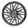 Set 4 17" Motiv 429G Align Graphite 17x7.5 Wheels 5x4.5 5x120 Rims +40mm