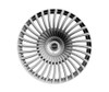22" Motiv 438C Swerve 22x9 Chrome Wheel 6x135 6x5.5 Rim +25mm Truck Suv