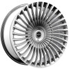 24" Motiv 438C Swerve 24x9.5 Chrome Wheel 5x115 5x120 +15mm Rim