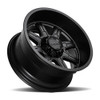 Set 4 16" Ultra 229SB Menace Satin Black 16x8 Wheels 5x135 5x5.5 10mm Rim