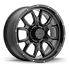 Set 4 17" Mamba 591B M19 17x9 Wheels 5x5 -12mm Lifted Jeep Truck Rims