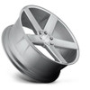 Set 4 22" DUB S218 Baller 22x9.5 6x135 30mm Wheels Gloss Silver Brushed Rims