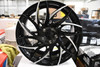 Set 4 26" DUB S259 G.O.A.T. 26x10 5x5 10mm Gloss Black Machined Spokes Wheels