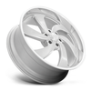Set 4 US Mag  U134 Desperado 24x10 6x5.5 Silver Milled Diamond Wheels 24" 25