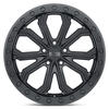 Black Rhino Trabuco 17x8 5x120 Matte Black Wheel 17" 25mm Rim