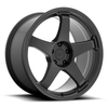Set 4 18" Motegi MR151 CS5 18x9.5 5x4.5 40mm Wheels Satin Black Rims