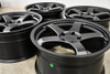 Set 4 18" Motegi MR151 CS5 18x9.5 5x4.5 40mm Wheels Satin Black Rims