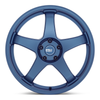 Set 4 18" Motegi MR151 CS5 18x9.5 5x4.5 40mm Wheels Satin Metallic Blue Rims