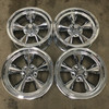 Set 4 US Mag U104 Standard 17x8 5x4.5 Chrome Plated Wheels 17" 1mm Rims