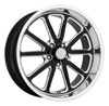 Set 4 US Mag U117 Rambler 18x9.5 5x4.75 Gloss Black Milled Wheels 18" 1mm
