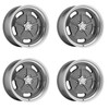 Set 4 American Racing Vintage VN511 Salt Flat 17x8 5x4.5 Mag Gray Wheels 17" 0mm
