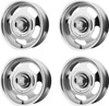 Set 4 17" American Racing Vintage VN506 17x9 5x4.75 5x5 Polished Wheels 0mm Rims