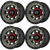 Set 4 XD XD137 Fmj 20x12 6x135 6x5.5 Satin Black Dark Tint Wheels 20" -44mm Rims