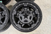 Set 4 XD 17" XD827 Rockstar III 17x9 5x4.5 5x5 Matte Black Wheels -12mm Rims