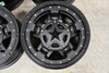 Set 4 XD XD827 Rockstar III 17x9 5x4.5 5x5 Matte Black Wheels 17" -12mm Rims