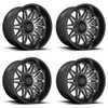 Set 4 XD XD859 Gunner 20x10 5x5 5x5.5 Black Machined Gray Tint Wheels 20" -18mm Set 4 XD XD859 Gunner 20x10 5x5 5x5.5 Black Machined Gray Tint Wheels 20" -18mm