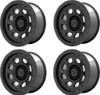 Set 4 XD XD861 Storm 20x10 8x6.5 Satin Black Wheels 20" -18mm Rims